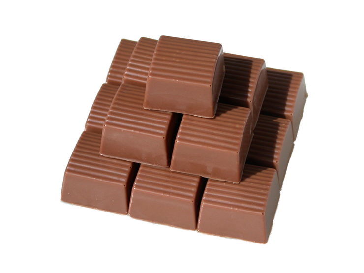 Box Shaped Truffles Chocolate