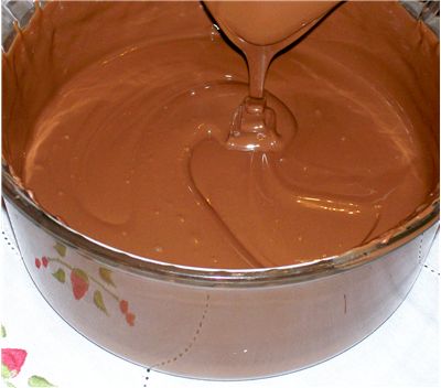 Melted Chocolate Cream
