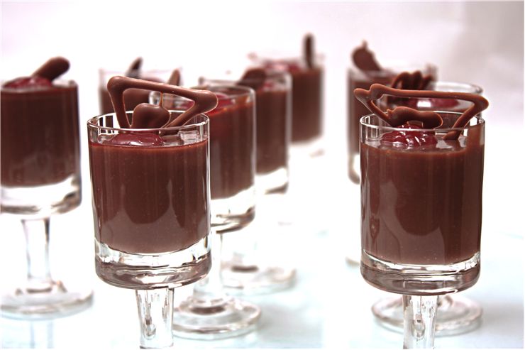 Chocolate Drink with Cherry