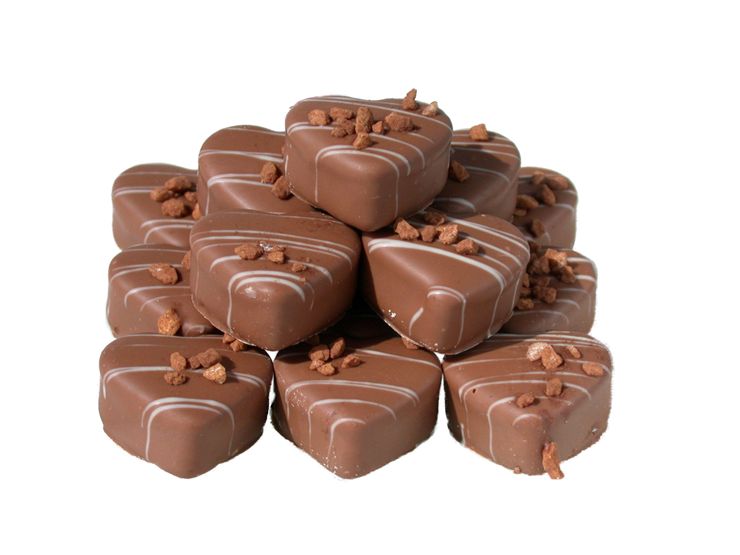 Heartshaped Truffles Chocolate